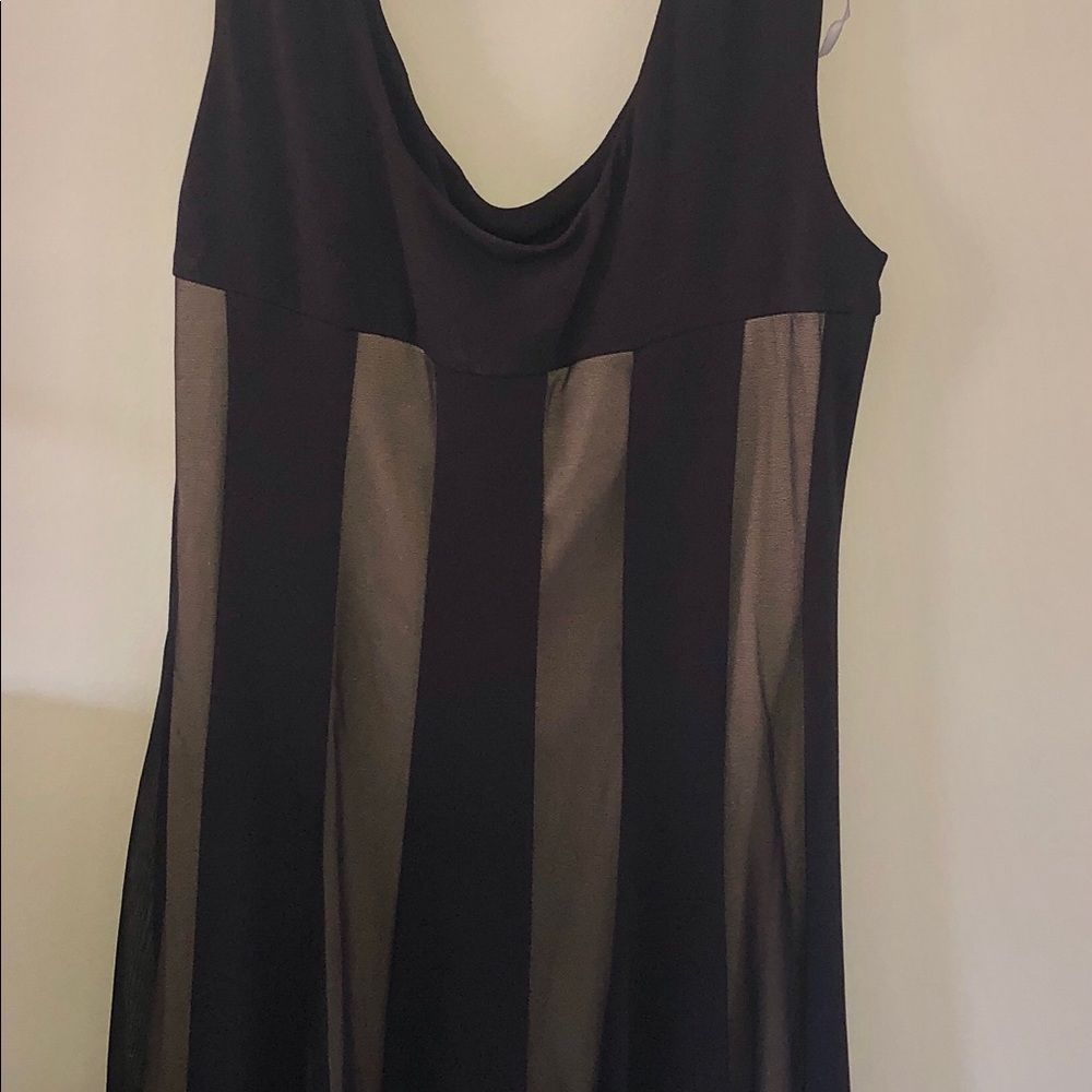 Connected apparel fit and flare dress, size 14.